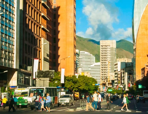 The Chacao district of Caracas.  Photo: Caridad