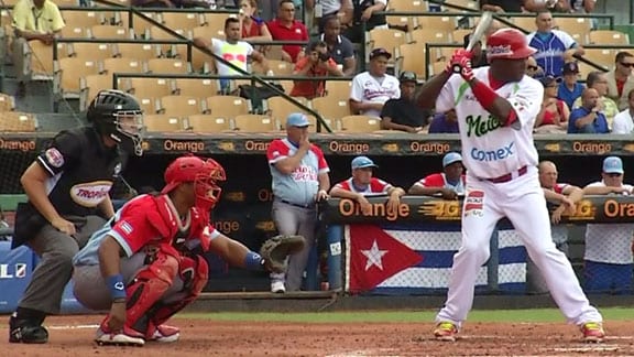 Cuba scored only nine runs in five games to its opponents 33. Photo: cubadebate.cu