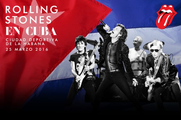 Rolling Stones concert poster