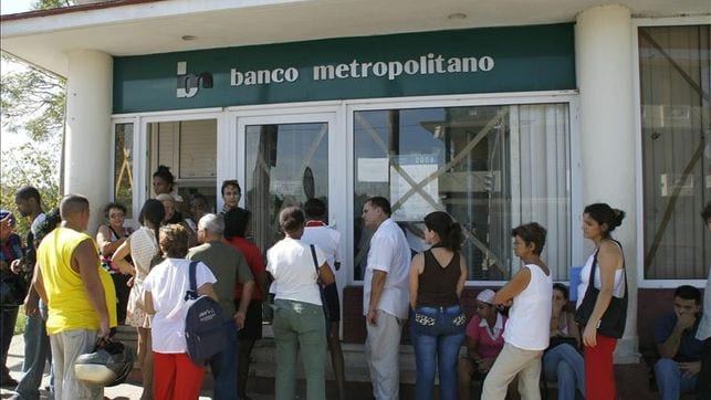 Cuba's Banco Metropolitano. Photo: eldiario.es
