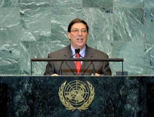 Cuba's current foreign minister Bruno Rodriguez