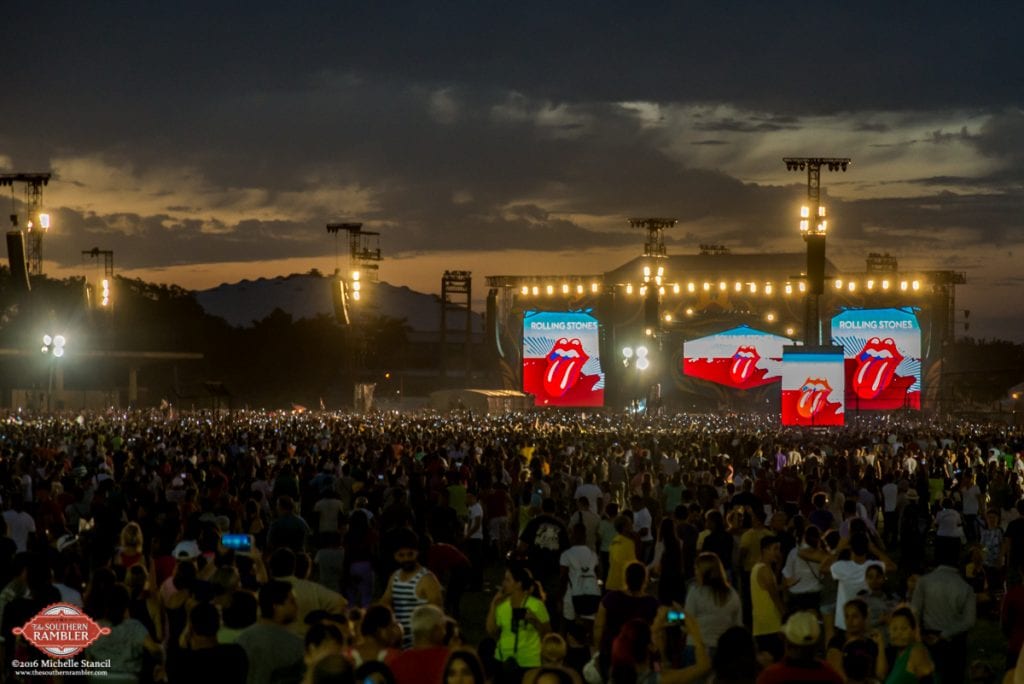 Over 500,000 attended the Rolling Stones' free concert in Havana on March 25 (Photo: Michelle Stancil)