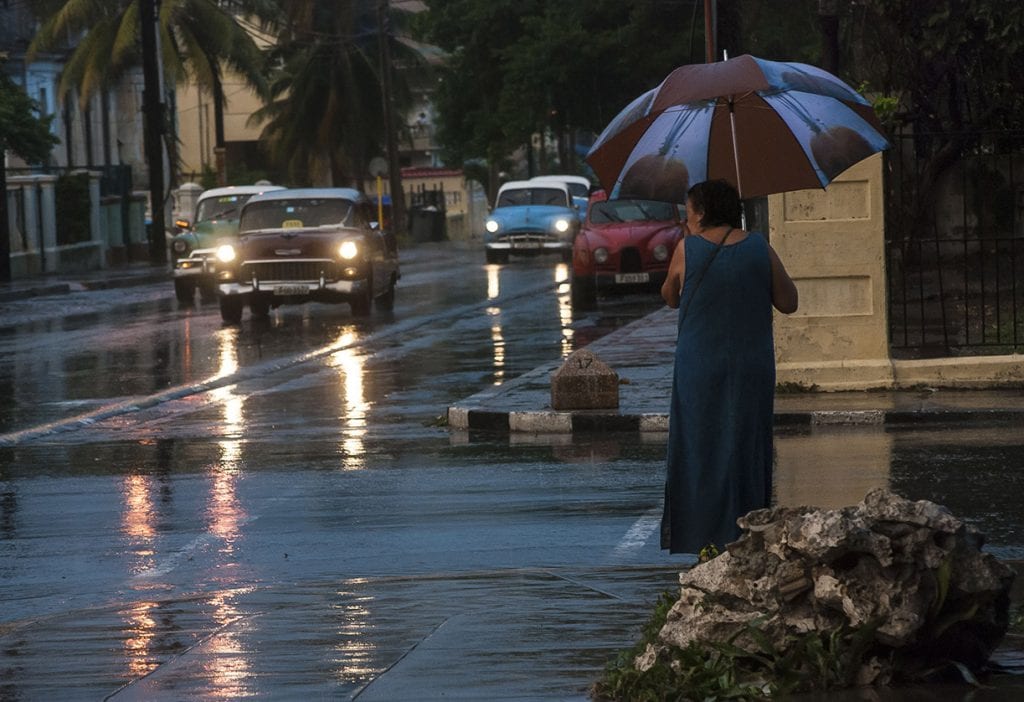 Rainy day in Havana. Photo: Caridad