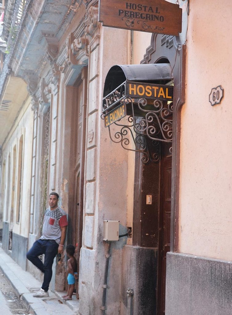Private hostels have picked up the deficit of tourist rooms in Cuba. Photo: Raquel Perez Diaz