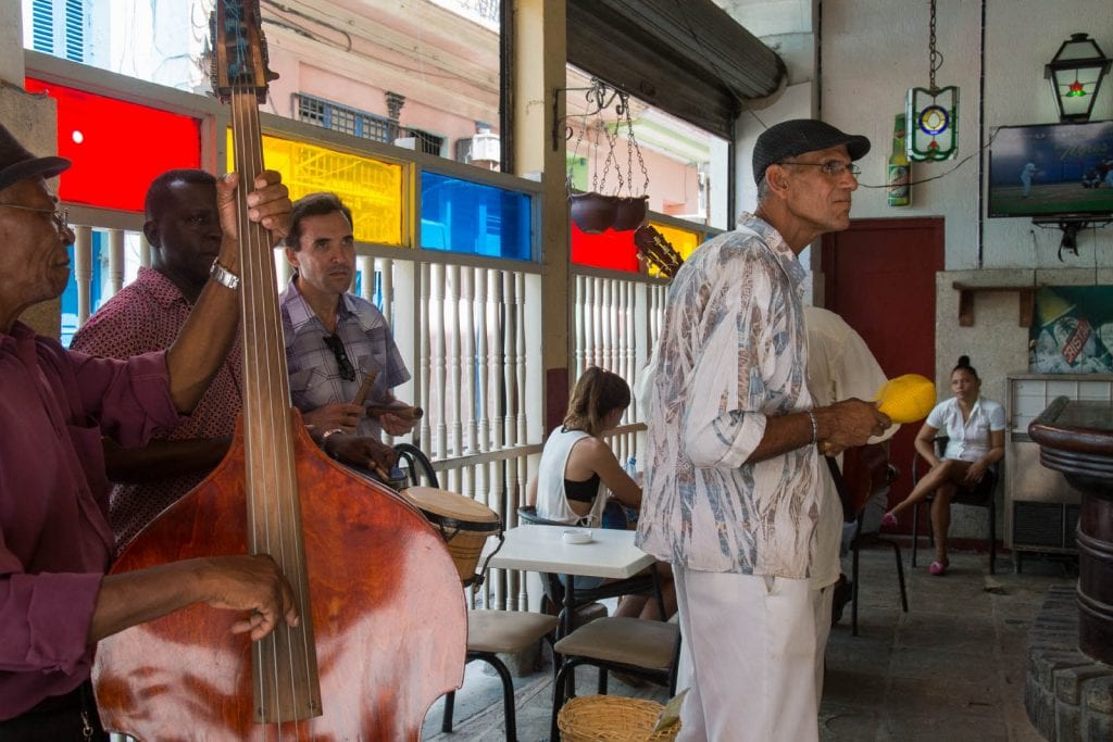 Musicians in Havana. Photo: Juan Suarez