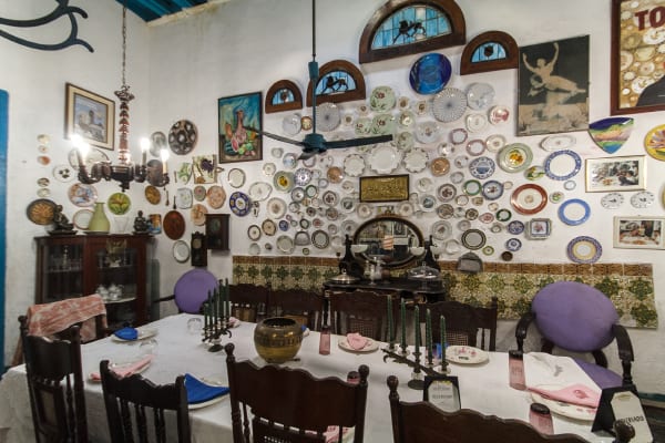The private Notre Dame des Bijoux restaurant in Centro Habana. Photo: juan Suarez