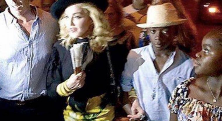 Madonna in Havana. Photo: debate.mx.com