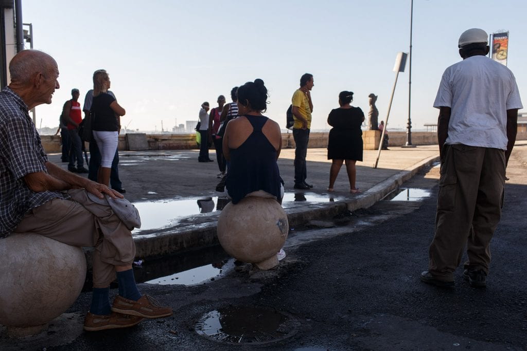 Cubans are waiting, anxious for some good news. Photo: Juan Suarez
