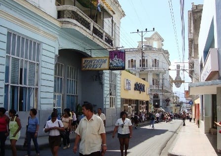 Santiago de Cuba's Enramada Street on a normal day. Photo: Janis Hernandez