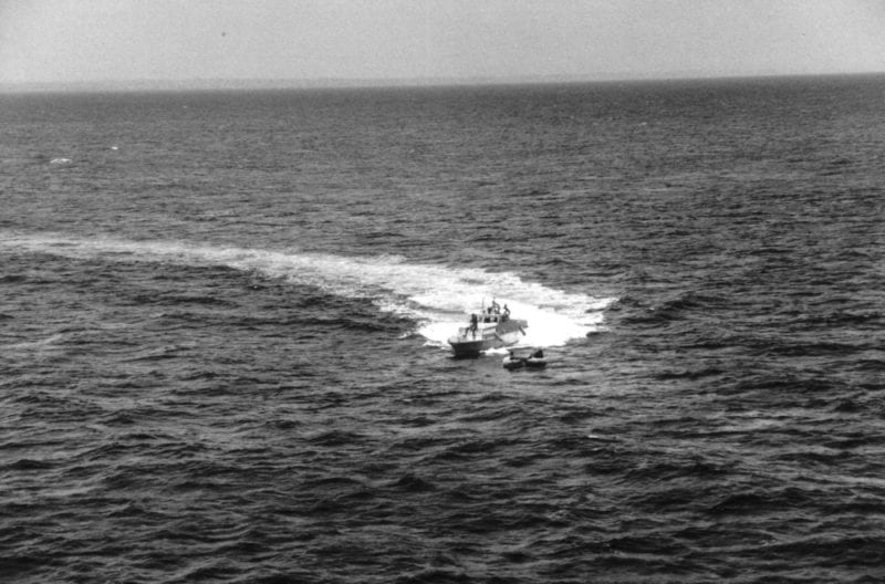 US Coast Guard heading towards Miami.