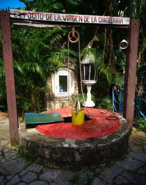 The Virgin's well.