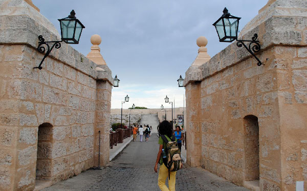 Framed Print of Havana, Cuba light house of La Cabana Fort