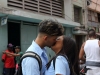 Street kiss