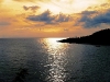 Sunset in the Bay of Santiago de Cuba.