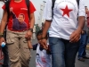 Parade in Caracas supporting the Venezuelan president.