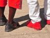 Red shoes.  Photo: Edwin Wiebe