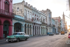 Carlos III Street, Havana. View from Felicia’s small book business.