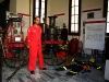 Bomberos hacen fiesta infantil para cumpleaños de Fidel-- Foto: Elio Delgado