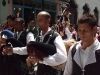 Bagpipes and tambourines in Old Havana