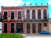 Neocolonial style houses.