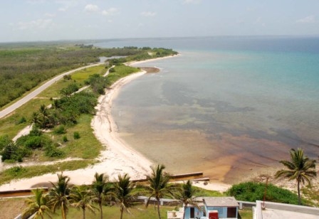 Pristine beach at Punta de Maya