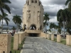 On the outside of the Jose Marti mausoleum.