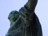 Saluting Statue