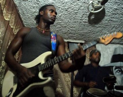 The reggae band Remanente plays on Friday’s at the Casa del Tango in Havana.
