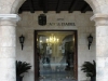 Main entrance to the Santa Isabel Hotel.