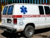 Panchito's Ambulance at Immigration on the Mexican side of the border