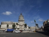 The Capitolio building after the placing of the palm trees.