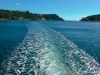 View of Santiago Bay from the boat