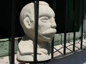 Bust of Jose Marti - photo: Ana Maria Gonzalez