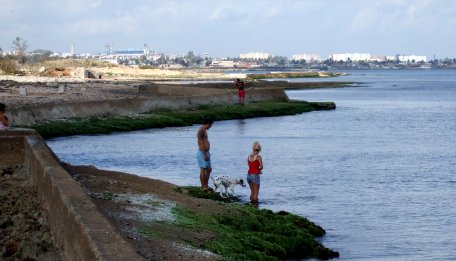 Russian Beach near the East Havana suburb of Alamar