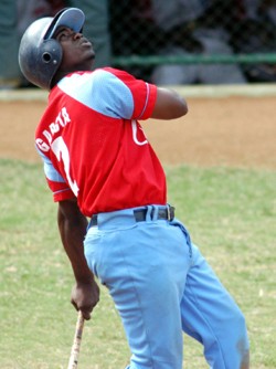 Adonis Garcia led the tournament’s batters with a .500 average with 15 hits in 30 at-bats.