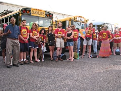 Pastors for Peace Caravan Crosses US-Mexican Border headed for Cuba