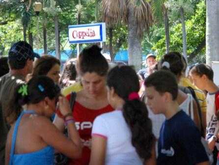 Coppelia Ice Cream parlor in Havana