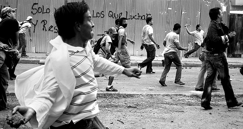 The Battle of Honduras continues after nearly four months of conflict.  Photo: Delmer Membreño
