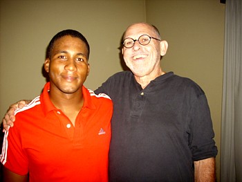 Alfredo Despaigne with Peter C. Bjarkman