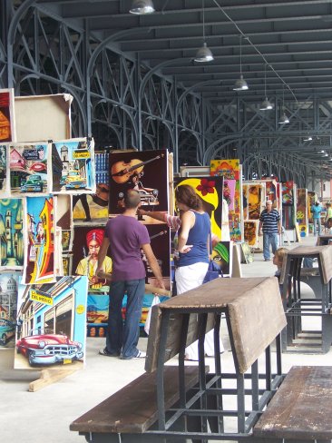 New local of the Havana Handicrafts Fair