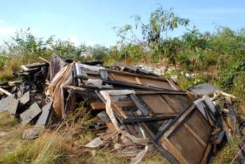 Materials from coffins.