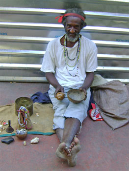 Cuban beggar.