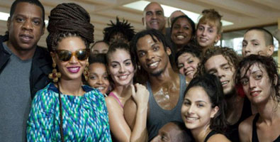 Beyonce con danza contemporanea