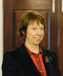 EU Foreign Policy High Representative Catherine Aston.