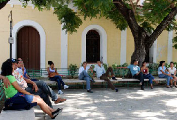 Park in Guantanamo, Cuba