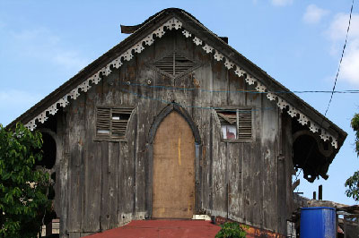 The old Concha y Cristina  change house.