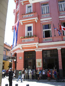 In Old Havana.