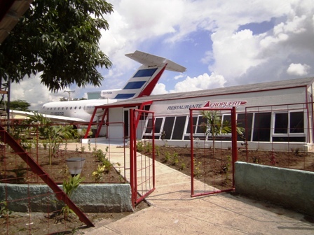 The new "Airport Restaurant" in San Pedrito, Santiago de Cuba