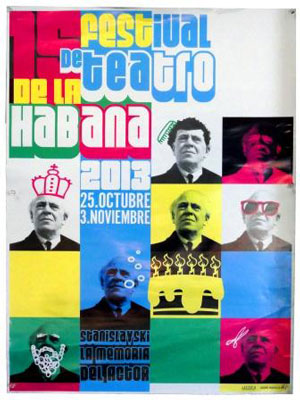 Havana Theater Festival poster.