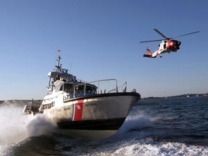 US Coast Guard in action.